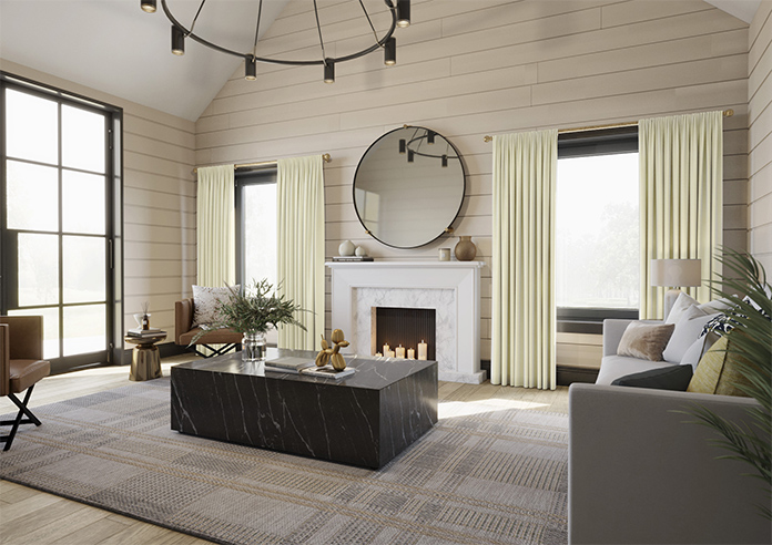 Odessa Velvet, Oyster - Made to Measure Curtains - Image 7